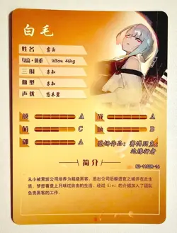 Goddess Story Waifu Card TCG | Lucy - Cyberpunk Edgerunners | SSR | NS-11SSR-16 - Image 2