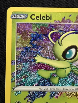 Celebi 009/185 Amazing Rare Vivid Voltage Pokemon Card Near Mint - Image 5