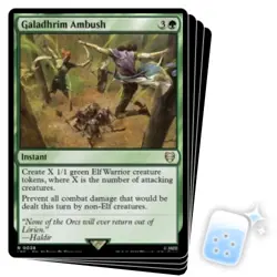 GALADHRIM AMBUSH X4 The Lord Of The Rings: Tales Of Middle-earth Commander MTG - Image 1