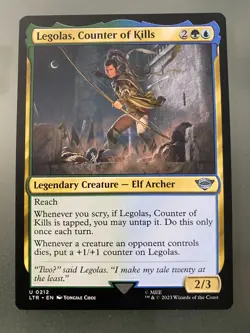Legolas, Counter of Kills 2023 Magic The Gathering The Lord of the Rings - Image 3