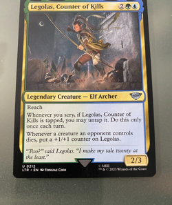 Legolas, Counter of Kills 2023 Magic The Gathering The Lord of the Rings - Image 4