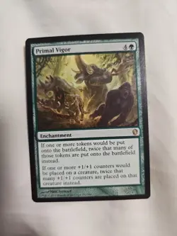 MTG - Primal Vigor - Commander 2013 - NM - Image 1