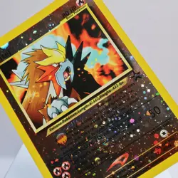 Pokemon TCG - Entei 34 WOTC Black Star Promo Spell of the Unown:- LP - Image 1