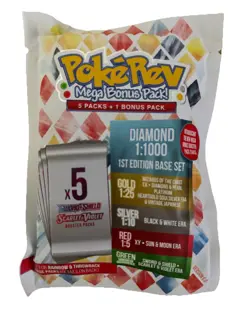 PokeRev 6.0 Pokemon Mystery Pack (5 Boosters + 1 Mega Bonus Pack) - Image 3
