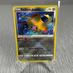 Radiant Jirachi 2022 Pokemon SWSH Silver Tempest #120/195 * Near Mint - Image 1