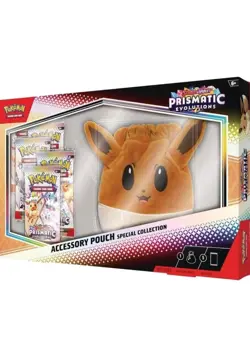 Pokemon Prismatic Evolutions Accessory Pouch Special Collection Box SEALED NEW - Image 5