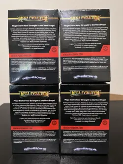 Pokemon Mega Evolution Booster Bundle - Sealed - Lot Of 4 - Image 2