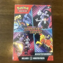 Pokemon Scarlet & Violet Destined Rivals Booster Bundle FACTORY SEALED - Image 1