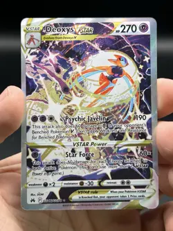Deoxys VSTAR GG46/GG70 Crown Zenith: Galarian Gallery Holo Pokemon English NM - Image 3