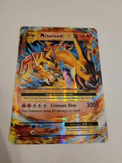 Pokemon TCG M Charizard EX 13/108 Full Art Holo XY Evolutions NM/M - Image 1