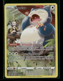 Snorlax TG10/TG30 Pokemon SWSH11: Lost Origin Trainer Gallery Ultra Rare NM - Image 1