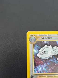 Pokemon TCG Steelix 1st Edition Holo Neo Genesis 15/111 - Image 4