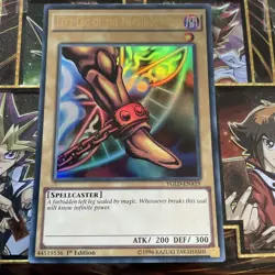 YGLD-ENA19 Exodia the Forbidden One | 1st edition Ultra YuGiOh left leg - Image 1