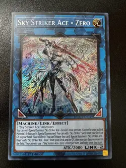 Sky Striker Ace = Zero 1st Edition DUAD-EN049 Duelist’s Advance Yu-Gi-Oh! - Image 1