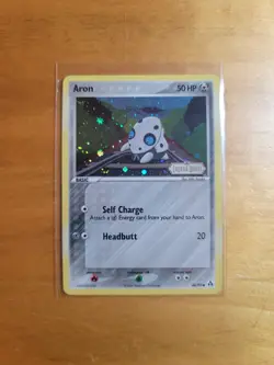 Aron 48/92 Legend Maker Reverse Holo Rare 2006 Pokemon TCG Card LP - Image 1