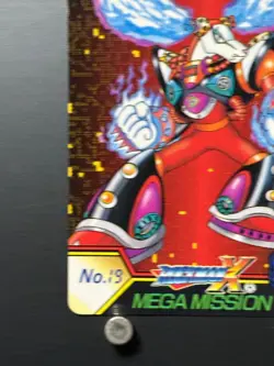 Mega MAN X Card 19 Flame Stag CAPCOM BANDAI JAPAN Japanese Rockman 1995 - Image 4