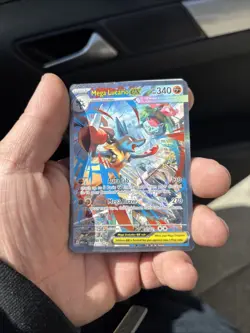 Mega Lucario Ex Alternate Art 179/132 Mega Evolution Secret Rare Pokemon Card NM - Image 3