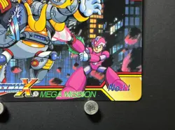 Mega MAN X Card 11 Flame Mammoth CAPCOM BANDAI JAPAN Japanese Rockman 1995 - Image 4