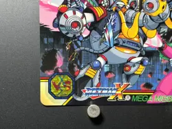 Mega MAN X Card 11 Flame Mammoth CAPCOM BANDAI JAPAN Japanese Rockman 1995 - Image 5