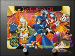 Mega MAN X Card 42 Zero Dr. Doppler CAPCOM BANDAI JAPAN Japanese Rockman 1995 - Image 1