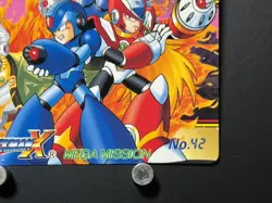 Mega MAN X Card 42 Zero Dr. Doppler CAPCOM BANDAI JAPAN Japanese Rockman 1995 - Image 4