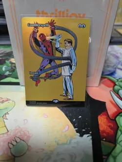 Counterspell #9 FOIL FULL ART NM/M MTG Spiderman Magic Card Marvel - Image 1