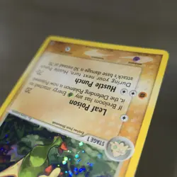 BLEED ERROR MP Breloom 3/107 EX Deoxys Holo Rare Nintendo Pokemon Card TCG - Image 4