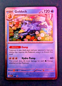 Golduck 008 Black Star Promo Holo Pokemon Card; near mint condition - Image 1