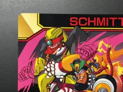 Mega MAN X Card 16 Schmitt CAPCOM BANDAI JAPAN Japanese Rockman 1995 - Image 2