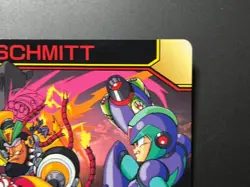 Mega MAN X Card 16 Schmitt CAPCOM BANDAI JAPAN Japanese Rockman 1995 - Image 3