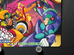 Mega MAN X Card 16 Schmitt CAPCOM BANDAI JAPAN Japanese Rockman 1995 - Image 4