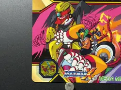 Mega MAN X Card 16 Schmitt CAPCOM BANDAI JAPAN Japanese Rockman 1995 - Image 5