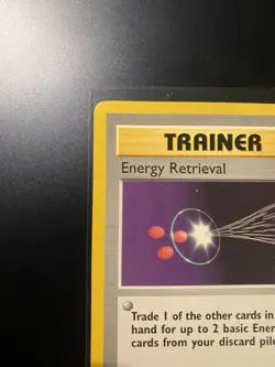 Energy Retrieval Trainer Card Pokemon 81/102 Vintage - Image 2