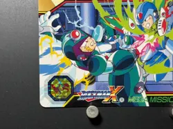 Mega MAN X Card 37 iX CAPCOM BANDAI JAPAN Japanese Rockman 1995 - Image 5