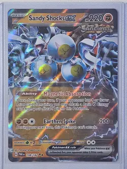 Sandy Shocks ex 056/131 Holo SV: Prismatic Evolutions NM Pokemon TCG Card - Image 1