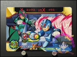 Mega MAN X Card 34 iX CAPCOM BANDAI JAPAN Japanese Rockman 1995 - Image 1