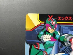 Mega MAN X Card 34 iX CAPCOM BANDAI JAPAN Japanese Rockman 1995 - Image 2