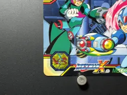 Mega MAN X Card 34 iX CAPCOM BANDAI JAPAN Japanese Rockman 1995 - Image 5