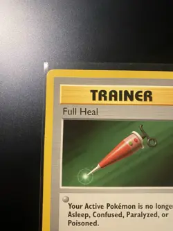 Pokemon Full Heal Trainer Card 82/102 Vintage - Image 2