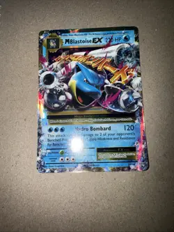 M Blastoise EX XY Evolutions 22/108 Full Art Ultra Rare Pokemon Card Mega - Image 1