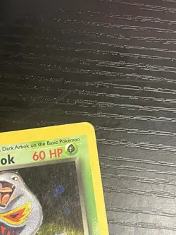 Pokemon TCG Dark Arbok 2/82 Team Rocket Holo Rare Card Vintage WOTC 1999 MP - Image 4