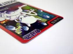 MewTwo Carddass Series Prism FILE No.150 Holo Japanese Pokemon Card TCG 1997 #LP - Image 4
