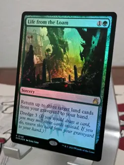 Life from the Loam Ravnica Remastered Foil #148 MTG Near Mint Rare - Image 2