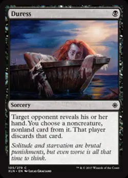 Duress -Foil Light Play MTG Ixalan - Image 1