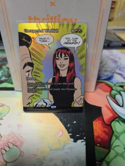 x1 Unexpected Windfall - Foil - Borderless M MTG Marvel Universe M/NM, English - Image 1