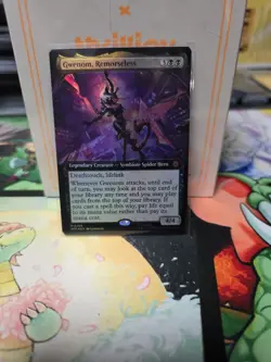 Gwenom, Remorseless (Extended Art) MTG Marvel's Spider-Man Foil - Image 1