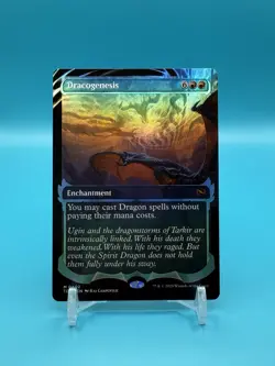 Dracogenesis (0402) (Showcase) - MTG - Tarkir: Dragonstorm - Foil - NM - Image 1