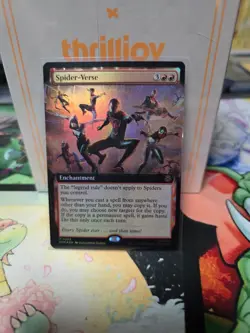 1 x Spider-Verse - Foil - Extended Art - Marvel's Spider-Man - NM-Mint - MTG - Image 1