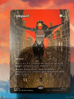 MTG Spider Man Silkguard Borderless - Image 1