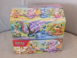 DISPLAY NON SCELLEE Pokemon 8 MINI TINS EVOLUTIONS PRISMATIQUES EV 8.5 FR - Image 3